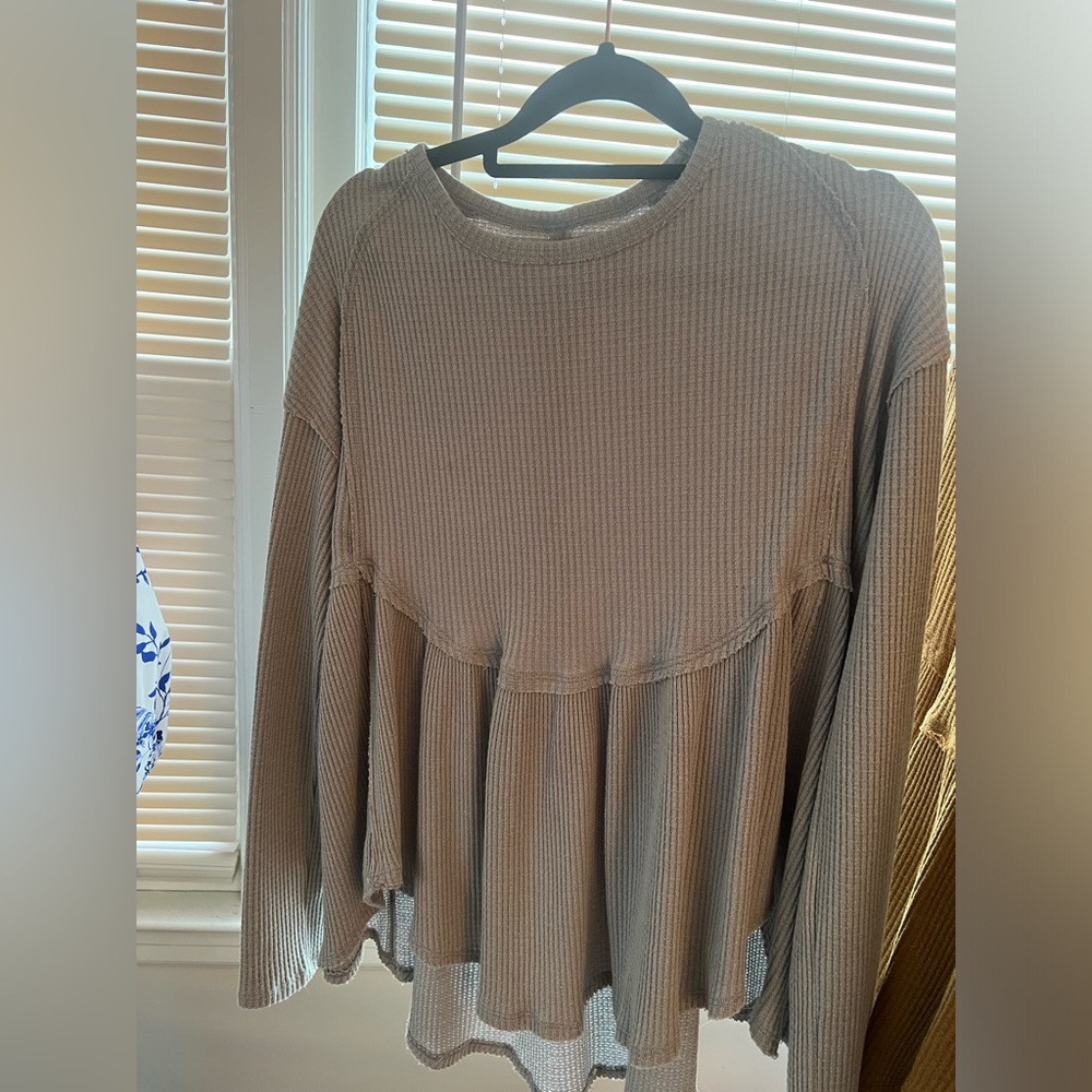 Free People Babydoll sweater